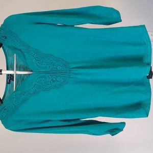 Turquoise Blouse